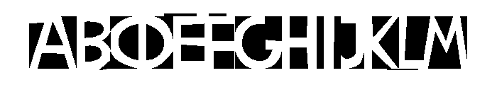 BlancoNeg Color FONT