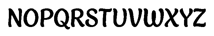 Blanket Bold Font UPPERCASE