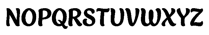 Blanket Heavy Font UPPERCASE
