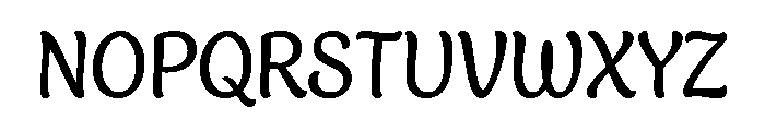 Blanket Regular Font UPPERCASE