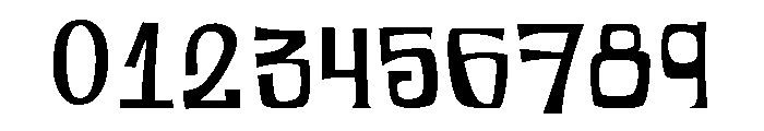 Blazedale Regular Font OTHER CHARS