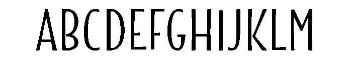 Blend Bold Font UPPERCASE