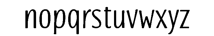 Blend Bold Font LOWERCASE
