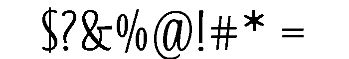 Blend Caps Bold Font OTHER CHARS