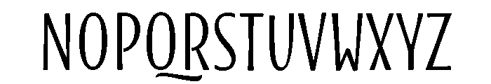 Blend Caps Bold Font UPPERCASE