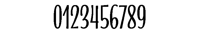 Blend Caps Condensed Bold Font OTHER CHARS