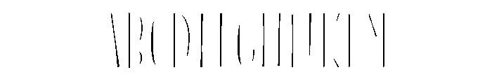 Blend Caps Condensed Inline Fill FONT