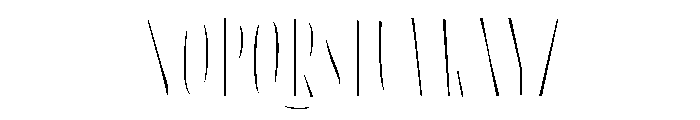 Blend Caps Condensed Inline Fill Font LOWERCASE