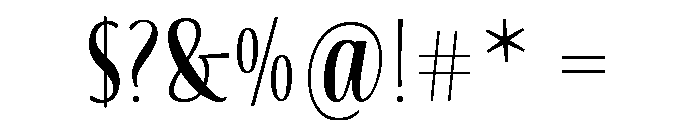 Blend Caps Inline Bold Color Font OTHER CHARS
