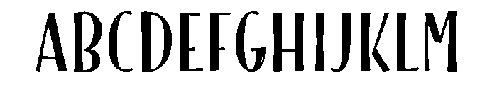 Blend Caps Inline Bold Color FONT