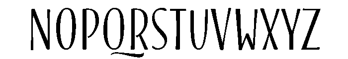 Blend Caps Inline Color Font UPPERCASE