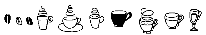 Blend Dingbats Font OTHER CHARS