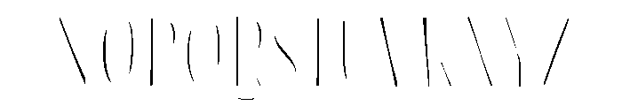 Blend Inline Fill Font UPPERCASE