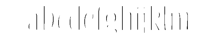 Blend Inline Fill FONT