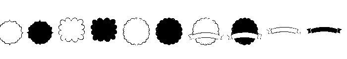 Blend Ornaments Font OTHER CHARS
