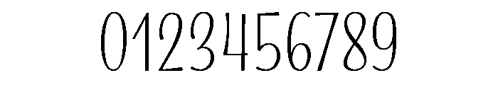 Blend Regular Font OTHER CHARS