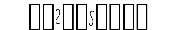 Blinkers Regular Font OTHER CHARS