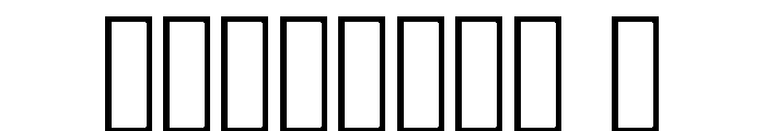 Blinkers Regular Font OTHER CHARS