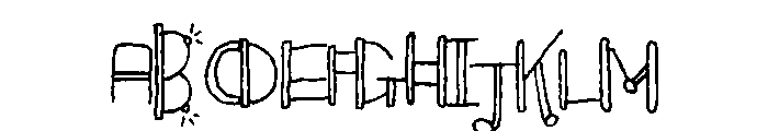 Blinkers Regular Font UPPERCASE
