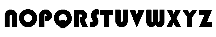 Blippo Black Font UPPERCASE