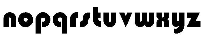 Blippo Black Font LOWERCASE