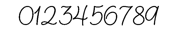 Blithe Regular Font OTHER CHARS