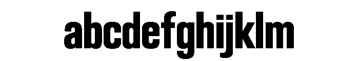 Block Gothic Condensed Extra Bold FONT