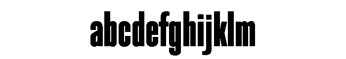 Block Gothic Extra Condensed Extra Bold FONT
