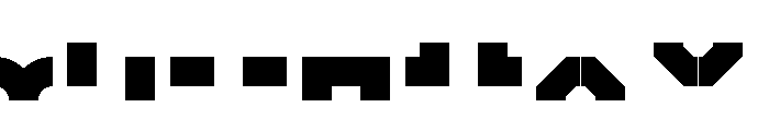 Blox Regular Font LOWERCASE