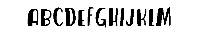 Blueshift Stick Font UPPERCASE