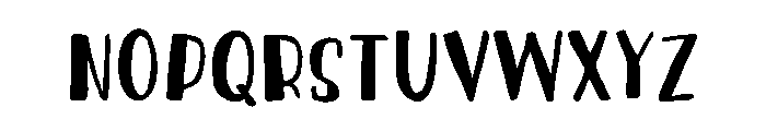 Blueshift Stick Font UPPERCASE