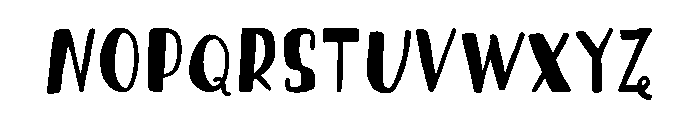 Blueshift Stick Font LOWERCASE