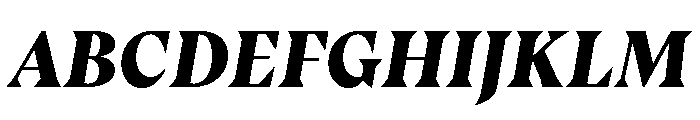 Bluu Suuperstar Black Italic Font UPPERCASE