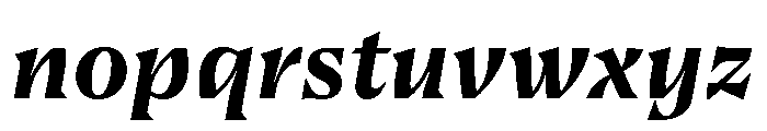 Bluu Suuperstar Bold Italic Font LOWERCASE