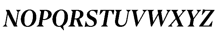 Bluu Suuperstar Medium Italic Font UPPERCASE
