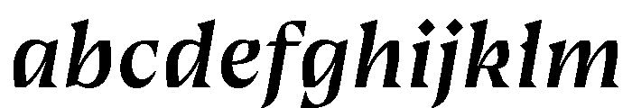 Bluu Suuperstar Medium Italic FONT