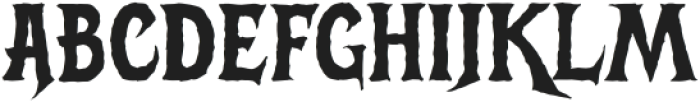 BMF Base Metal Broken otf (400) Font LOWERCASE