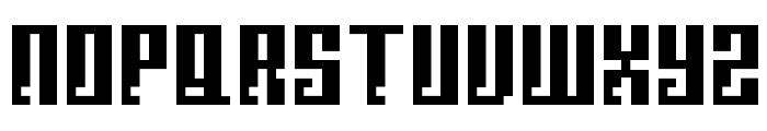 BM corrode A13 Font UPPERCASE