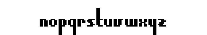 BM feather A20 Font LOWERCASE