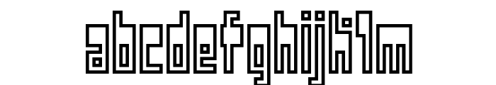 BM utopia A23 Font LOWERCASE