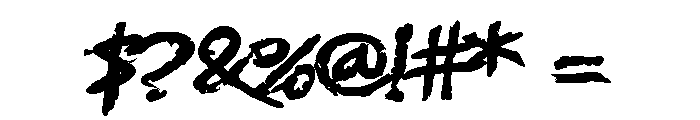 BMX Radical Bold Font OTHER CHARS
