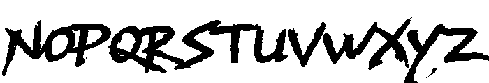BMX Radical Bold Font UPPERCASE