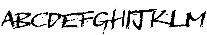 BMX Radical Regular Font UPPERCASE