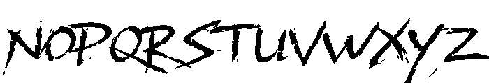 BMX Radical Regular Font UPPERCASE