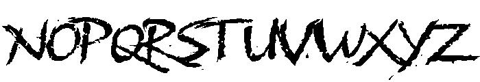 BMX Radical Regular Font LOWERCASE