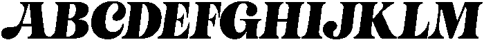 BN Allstar Regular otf (400) Font UPPERCASE