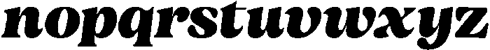 BN Allstar Regular otf (400) Font LOWERCASE