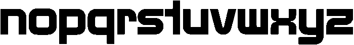 BN Binder Regular otf (400) Font LOWERCASE