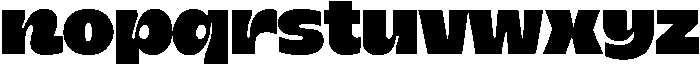 BN Blink Regular otf (400) Font LOWERCASE