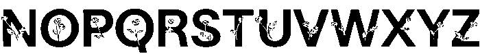 BN Blooms Regular otf (400) Font UPPERCASE